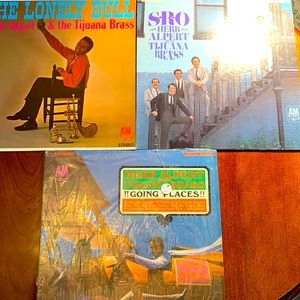 LOT OF 3 HERB ALBERT LP ALBUMS VINTAGE USED